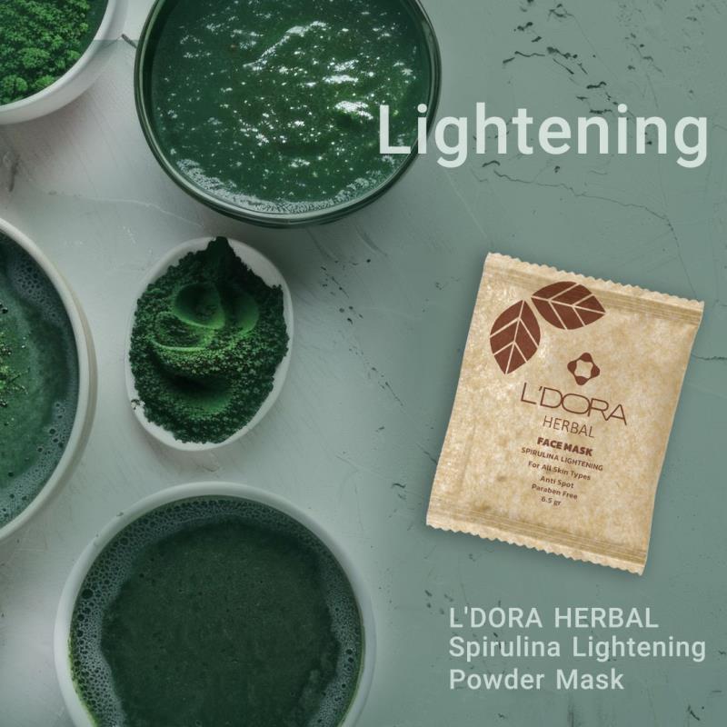 ماسک پودری اسپیرولینا لدورا